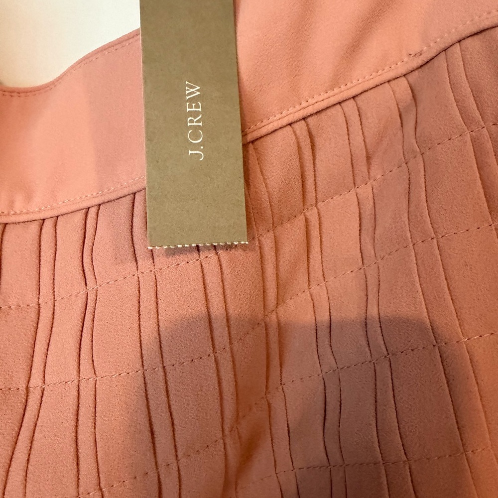 J. Crew Pleated Circle Skirt in Dusty Rose - Picture 3 of 3